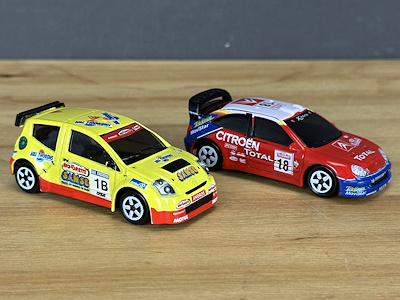 Majorette Citroën Xsara WRC & Citroën C2 Andros Rally Lotu - Nadir