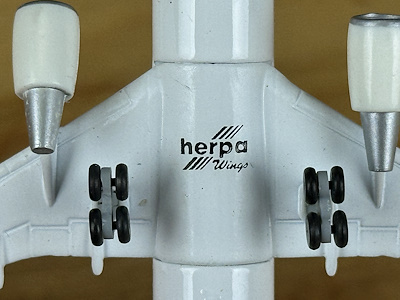 Herpa Wings Turkish Airlines Airbus A310-300 - Dalaman Diecast
