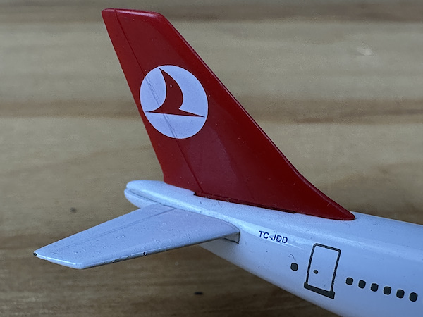 Herpa Wings Turkish Airlines Airbus A310-300 - Dalaman Diecast