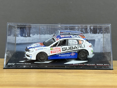 Monte-Carlo'nun Subaru Impreza WRX STI Die-cast Model Araba -1:43