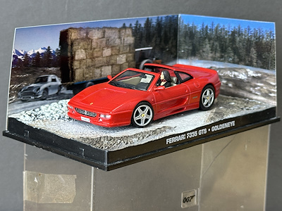 GE Fabbri James Bond - GoldenEye Filminden Ferrari F355 GTS Die