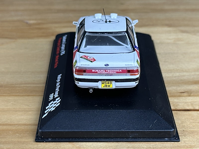 Portekiz Rallisi 1991 Subaru Legacy RS Die-cast Model Araba - 1:43