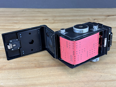 Ikoflex - Opton Tessar Zeiss Ikon - 75mm f/3.5'li TLR - Alman