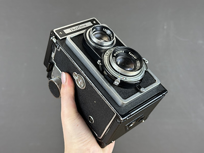 Ikoflex - Opton Tessar Zeiss Ikon - 75mm f/3.5'li TLR - Alman