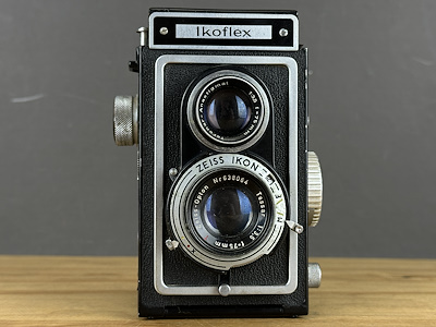 Ikoflex - Opton Tessar Zeiss Ikon - 75mm f/3.5'li TLR - Alman