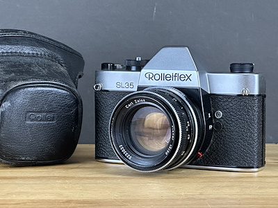 Rolleiflex SL35 – Carl Zeiss Planar 50mm f/1.8'li Alman üretim