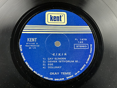 Oriental Wind - Zikir - Okay Temiz - LP-Dunundunyasi.com