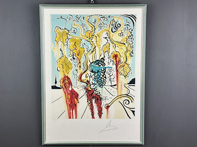 Portrait of Autumn - Salvador Dalí - Islak İmzalı - 1980 - 91/125
