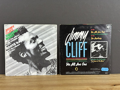 Reggae Night / We All Are One - Jimmy Cliff - 2 Single