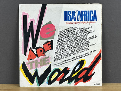 We are the World - Michael Jackson, l. Richie - 1985 - Single