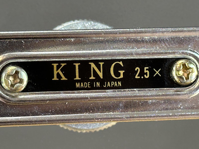 King 2.5x25 Folding Opera Glass – Japon Yapımı Katlanır Metal