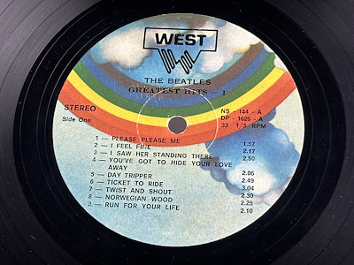 オーストラリア盤The Beatles Greatest Hits 1 The Beatles – Greatest Hits 1 - 1970 - LP-Dunundunyasi.com - The