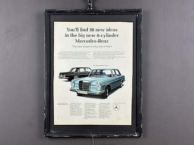 Mercedes-Benz'in Altın Çağı: 1965 Tarihli Orijinal MB-250 SE Dergi
