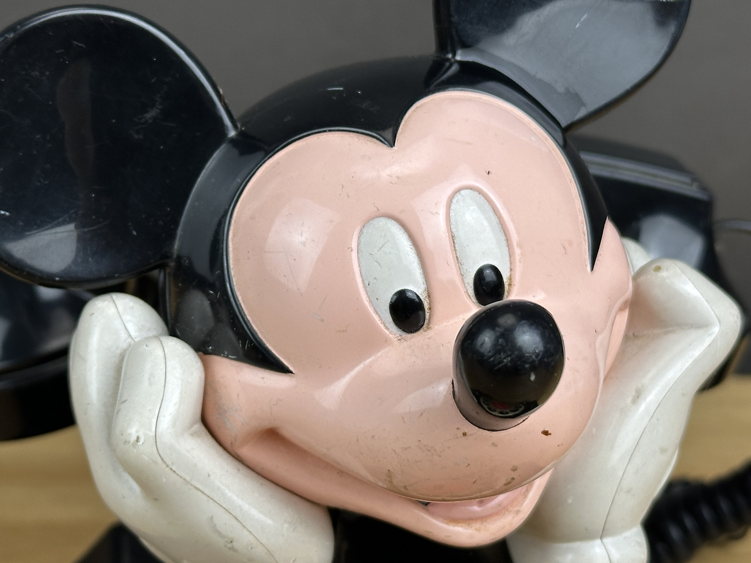 Disney Telemania – Mickey Mouse Desk Phone - 1990'lar