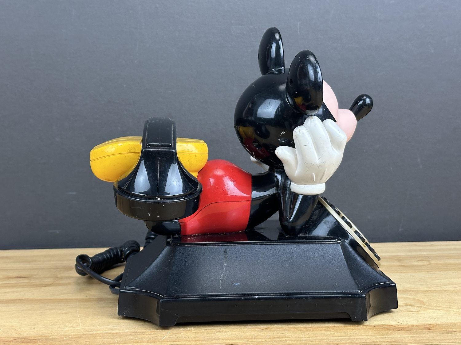 Disney Telemania – Mickey Mouse Desk Phone - 1990'lar