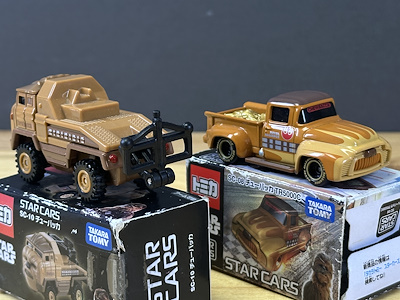 Disney Star Wars Tomica Star Cars Chewbacca SC-10 ve SC-08 TR5000C