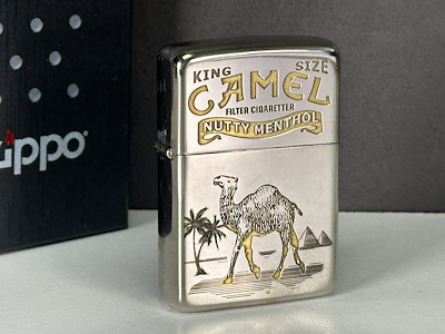 Çöl Macerası: Sıfır Kondisyonda 1994 Üretimi Gümüş Zippo Camel