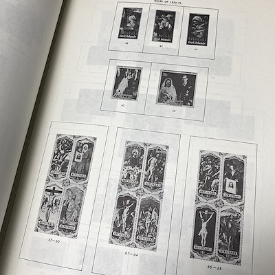 The Supreme Global Stamp Album - 5 Cilt - 1970'ler-Dunundunyasi