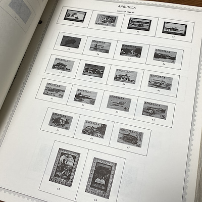 The Supreme Global Stamp Album - 5 Cilt - 1970'ler-Dunundunyasi