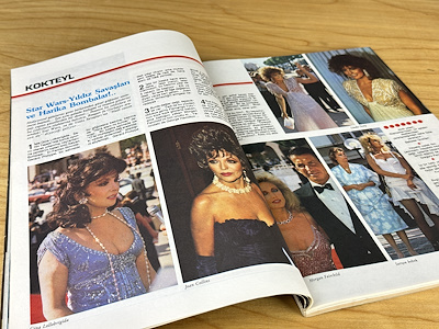 Erkekçe Dergisi Linda Blair Kapaklı - Aralık 1985-Dunundunyasi.com