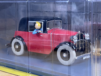 Les Voitures de Tintin - Moulinsart - Hachette Collections - La