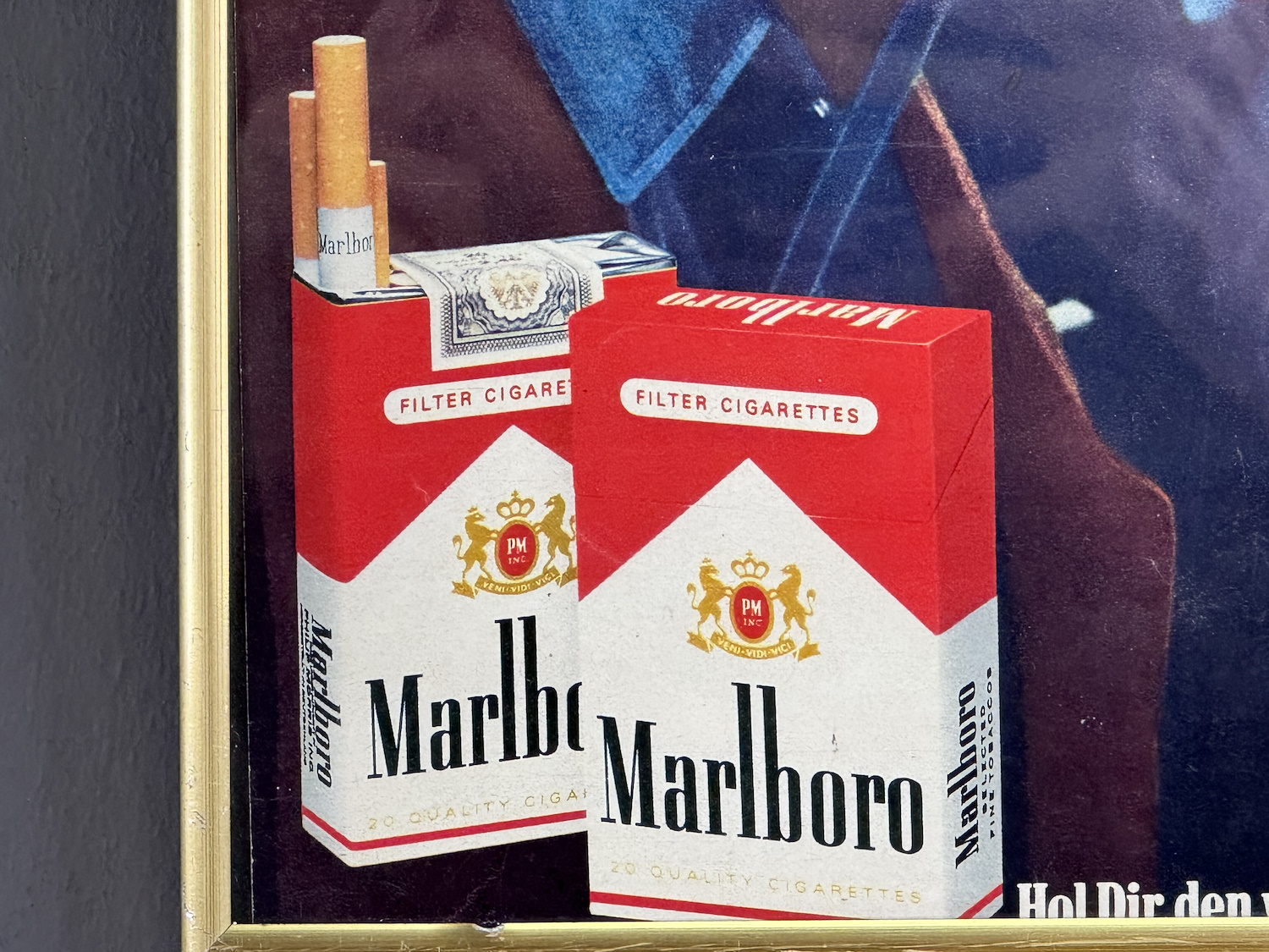 【当時物】1980s Marlboro大判両面印刷（50×70cm） コレクション