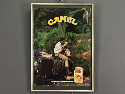 Maceranın Tadı: 1982 Camel Çerçeveli Orijinal Dergi Reklamı