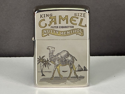 Zippo Camel Nutty Menthol Hologramlı Çakmak: Çöllerden Ayılara Zippo Camel Nutty Menthol Hologramlı Çakmak: Çöllerden Ayılara