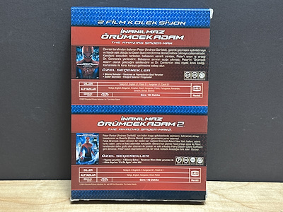 The Amazing Spider-Man I - II 2 DVD Boxset - 2014 Sony Pictures