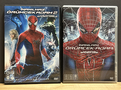 The Amazing Spider-Man I - II 2 DVD Boxset - 2014 Sony Pictures