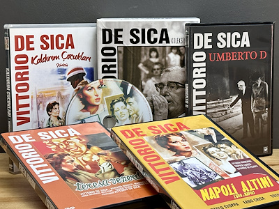 Vittorio De Sica Koleksiyonu - 4 DVD Özel Boxset - Türkçe Dublaj