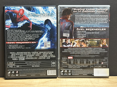 The Amazing Spider-Man I - II 2 DVD Boxset - 2014 Sony Pictures