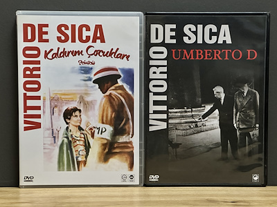 Vittorio De Sica Koleksiyonu - 4 DVD Özel Boxset - Türkçe Dublaj