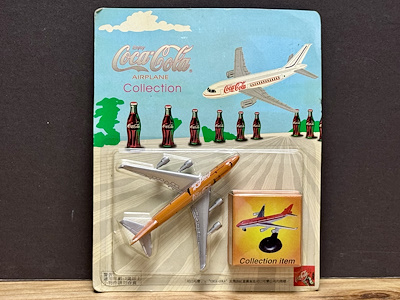 Coca-Cola Airplane Collection Serisi: Orijinal Blister Ambalajında