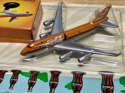Coca-Cola Airplane Collection Serisi: Orijinal Blister Ambalajında