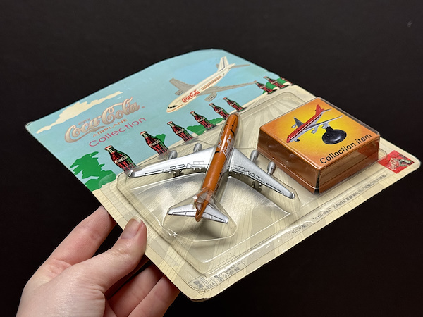 Coca-Cola コカコーラ 航空機模型 3点セット 747 ベルーガ Ju5 Coca-Cola Airplane Collection Serisi: Orijinal Blister Ambalajında