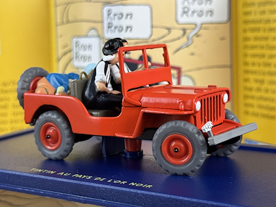 En Voiture Tintin - Moulinsart - Editions Atlas - Willys MB Jeep