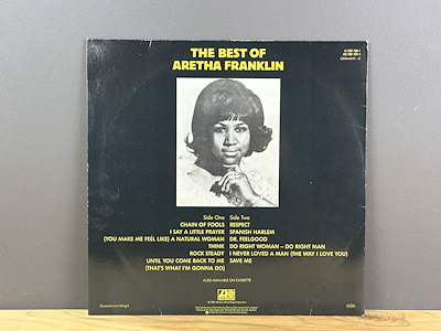 Aretha Franklin - The Best Of Aretha Franklin - 1984 Almanya - LP