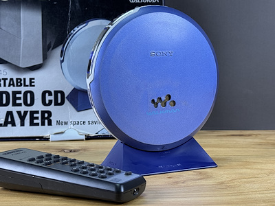 Sony D-VE45 Portable Video CD Player Walkman - Orijinal Kutusunda