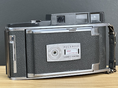 Polaroid Electric Eye 900 Nadir Körüklü Vintage Fotoğraf Makinesi
