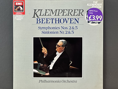 Otto Klemperer - Beethoven: Symphonies Nos. 2 & 5 - 1985 Almanya
