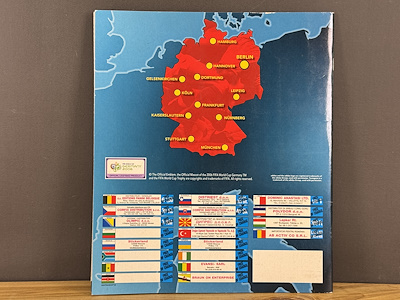 Orijinal Lisanslı Panini Almanya 2006 FIFA Dünya Kupası Sticker
