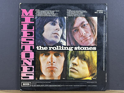 The Rolling Stones - Milestones - 1971 İtalya - LP-Dunundunyasi