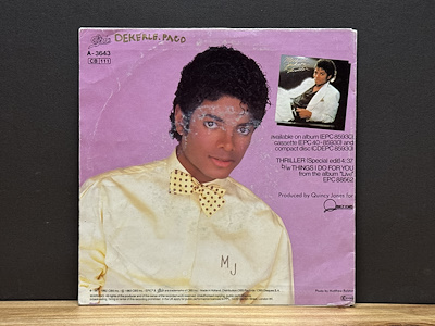 Michael Jackson - Thriller (Special Edit) / Things I Do For You