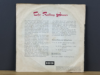 The Rolling Stones - Little Red Rooster / Off The Hook - 1964