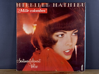 Mireille Mathieu - Sentimentalement Votre - 1978 Türkiye - LP