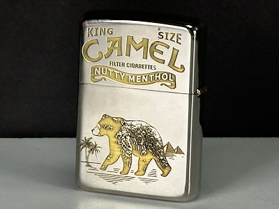 Zippo Camel Nutty Menthol Özel Tasarım Çakmak - Orijinal Kutusunda