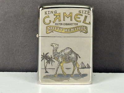 Zippo Camel Nutty Menthol Özel Tasarım Çakmak - Orijinal Kutusunda