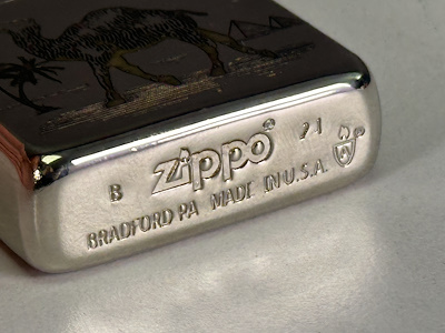 Zippo Camel Nutty Menthol Özel Tasarım Çakmak - Orijinal Kutusunda