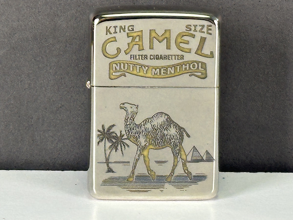 Zippo Camel Nutty Menthol Özel Tasarım Çakmak - Orijinal Kutusunda